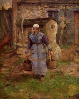 Pissarro, Camille - Mother Presle, Montfoucault